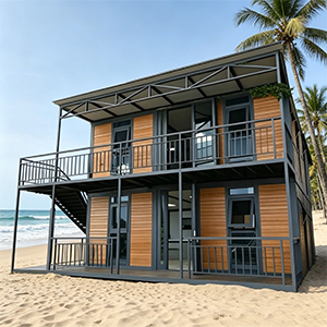 08-DQ-20Ft Double Decker Expandable House